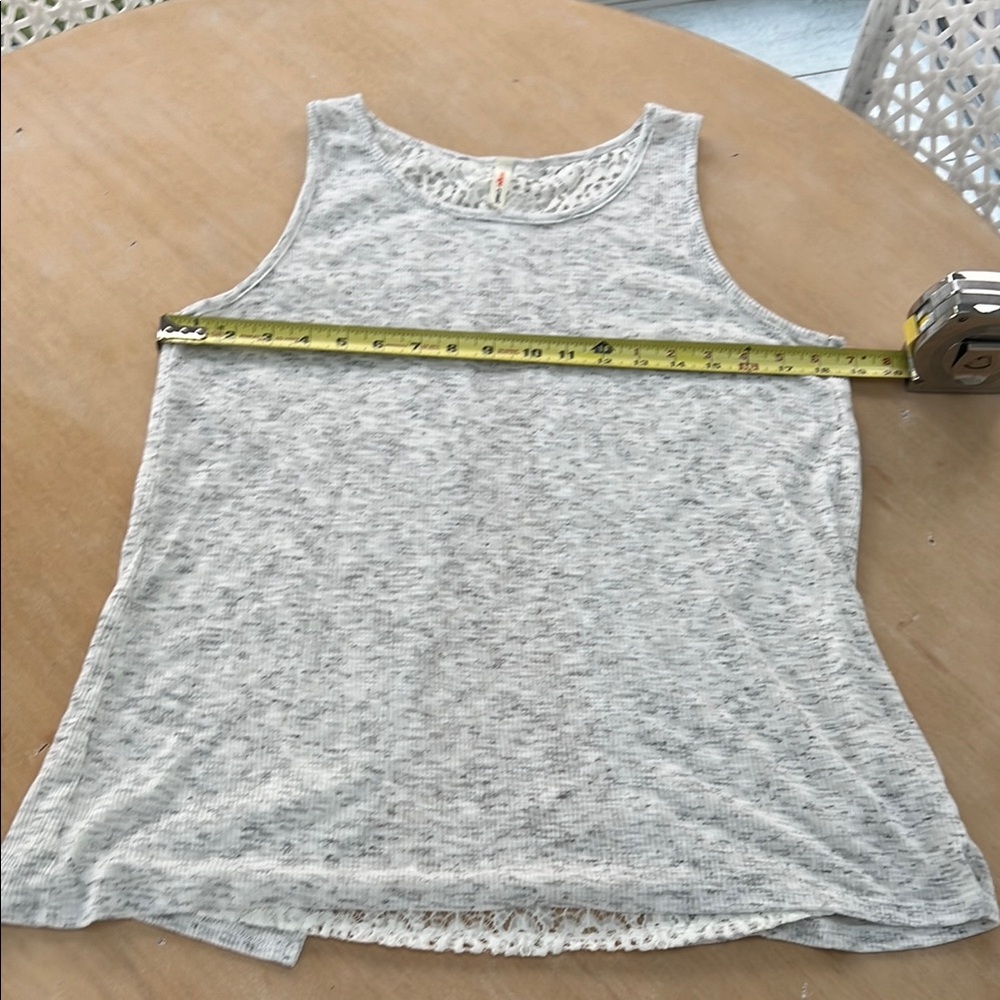 Gray Sleeveless Women's Top